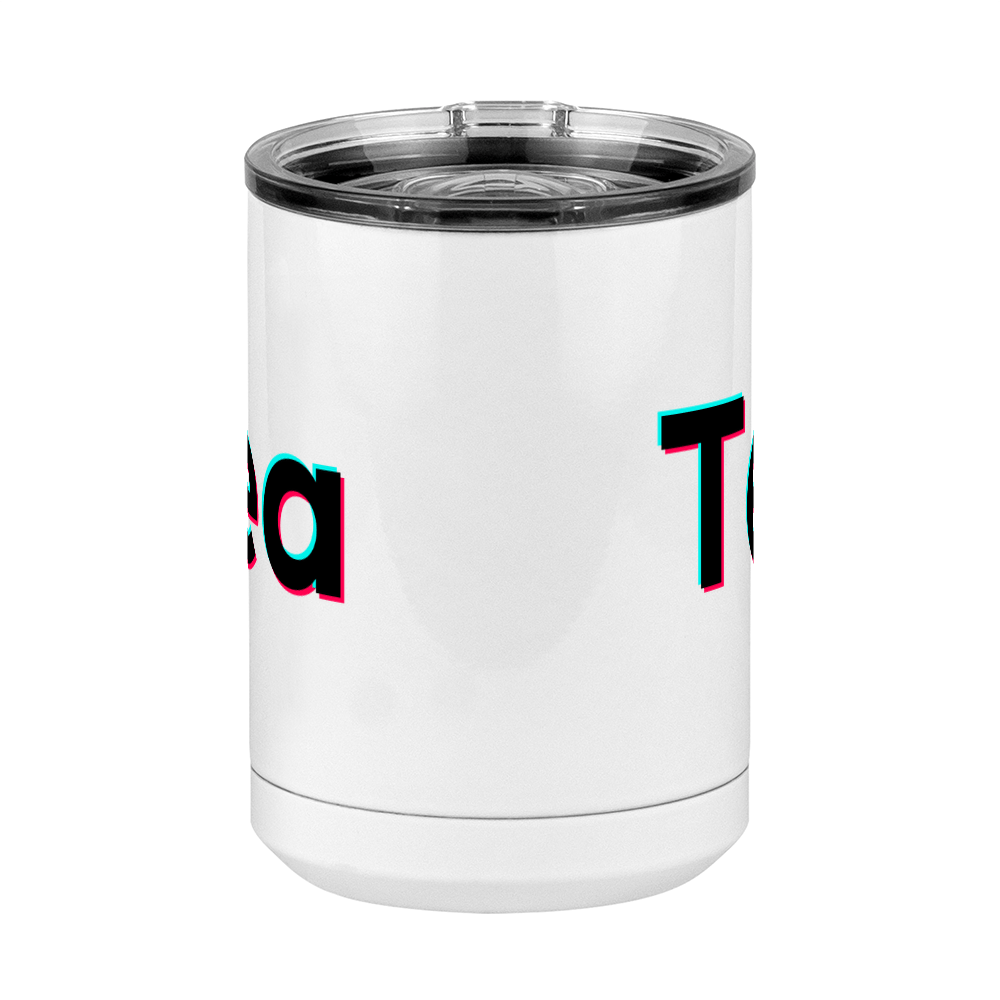 Tea Coffee Mug Tumbler with Handle (15 oz) - TikTok Trends - Front View