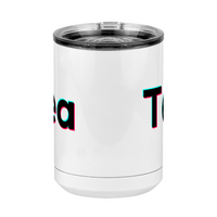 Thumbnail for Tea Coffee Mug Tumbler with Handle (15 oz) - TikTok Trends - Front View