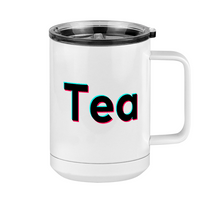 Thumbnail for Tea Coffee Mug Tumbler with Handle (15 oz) - TikTok Trends - Right View
