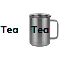 Thumbnail for Tea Coffee Mug Tumbler with Handle (15 oz) - TikTok Trends - Design View