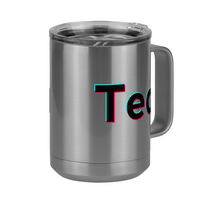Thumbnail for Tea Coffee Mug Tumbler with Handle (15 oz) - TikTok Trends - Front Right View