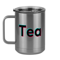 Thumbnail for Tea Coffee Mug Tumbler with Handle (15 oz) - TikTok Trends - Left View