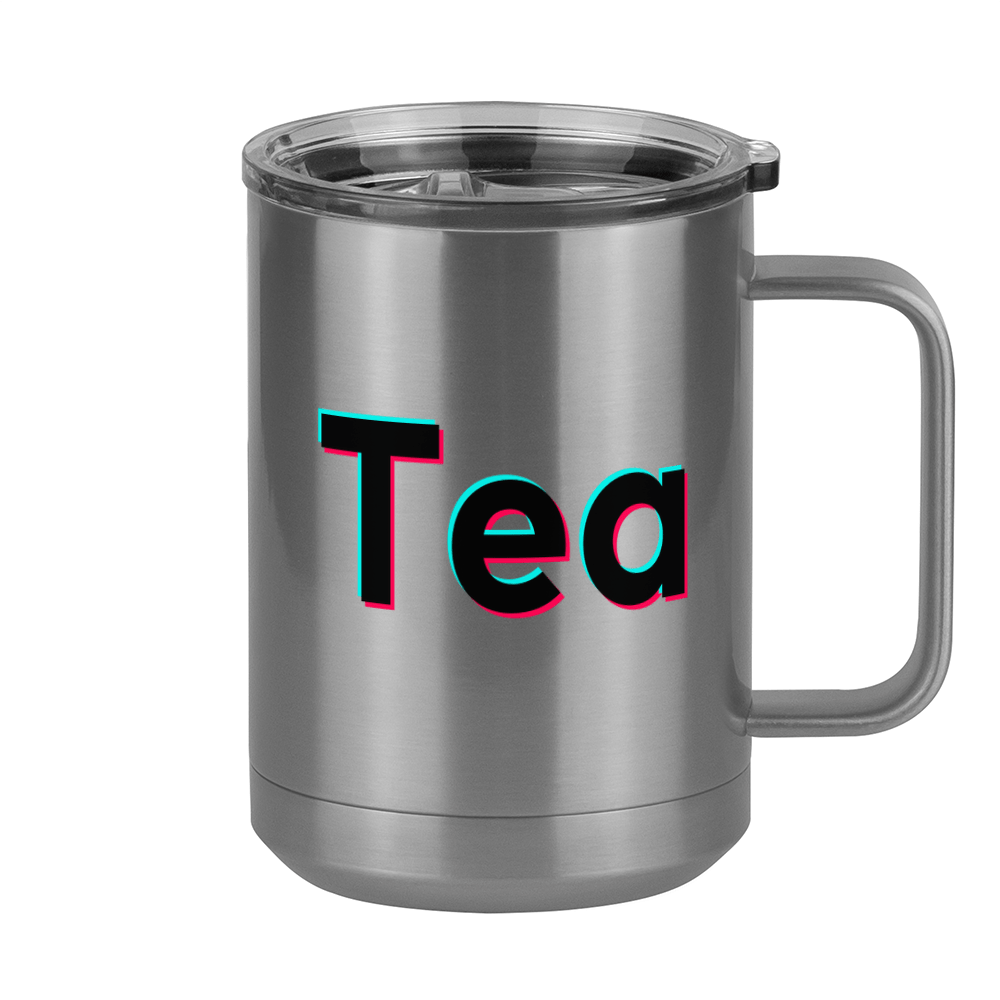 Tea Coffee Mug Tumbler with Handle (15 oz) - TikTok Trends - Right View