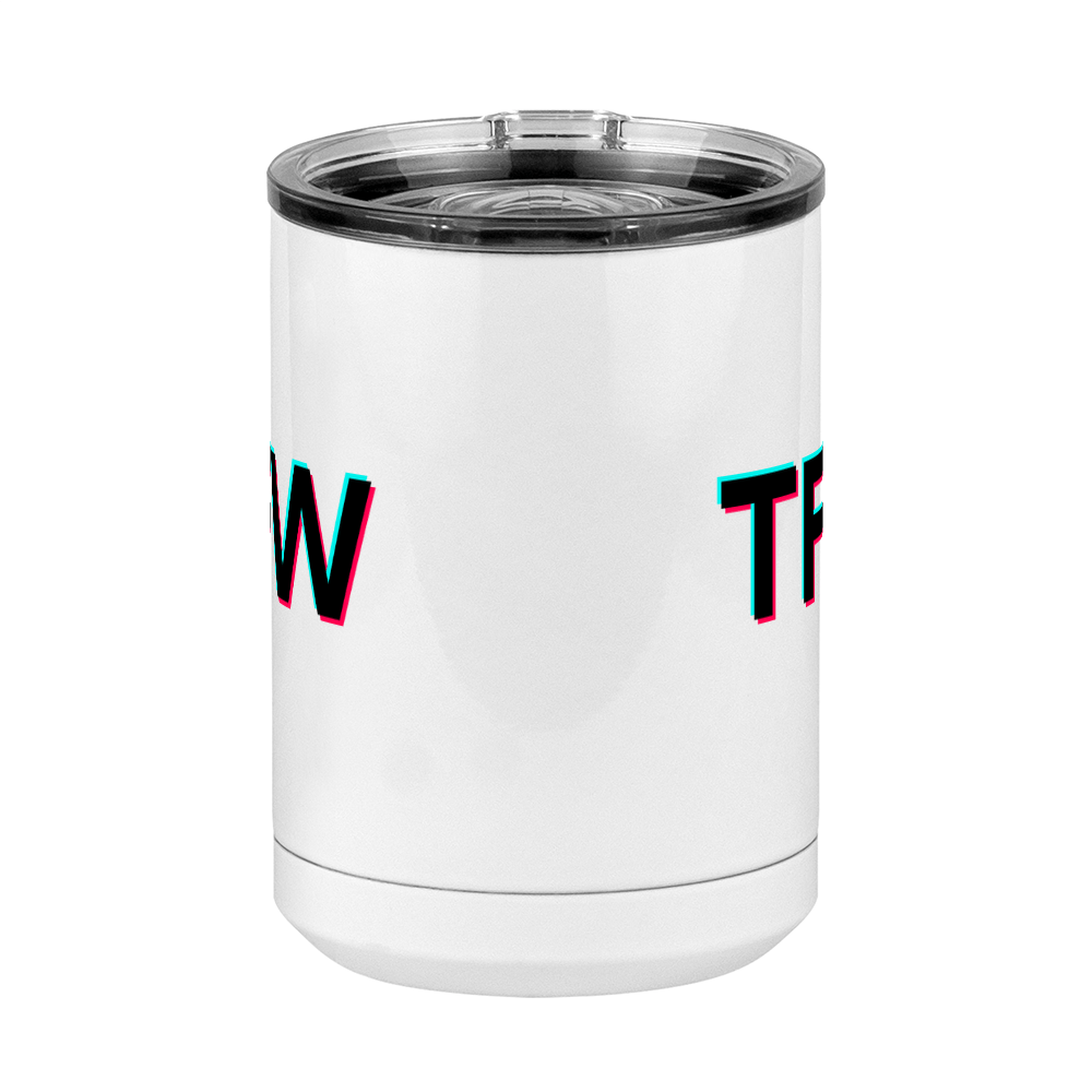 TFW Coffee Mug Tumbler with Handle (15 oz) - TikTok Trends - Front View