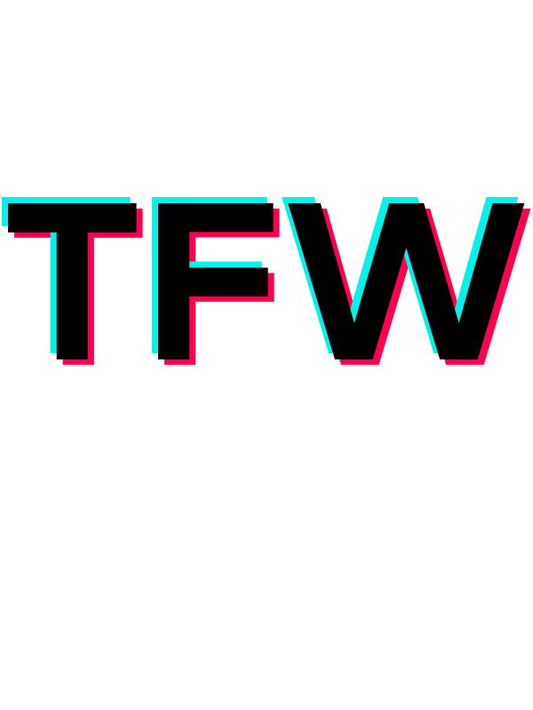 TFW T-Shirt - White - TikTok Trends - Decorate View
