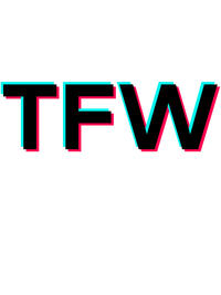 Thumbnail for TFW T-Shirt - White - TikTok Trends - Decorate View