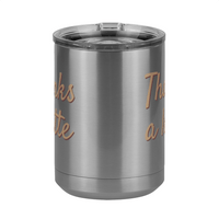 Thumbnail for Thanks A Latte Coffee Mug Tumbler with Handle (15 oz) - Front View