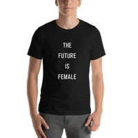 Thumbnail for The Future Is Female T-Shirt - Black - Shirt View