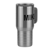 Thumbnail for Personalized Travel Coffee Mug Tumbler with Handle (20 oz) - Front Right View