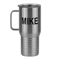 Thumbnail for Personalized Travel Coffee Mug Tumbler with Handle (20 oz) - Left View