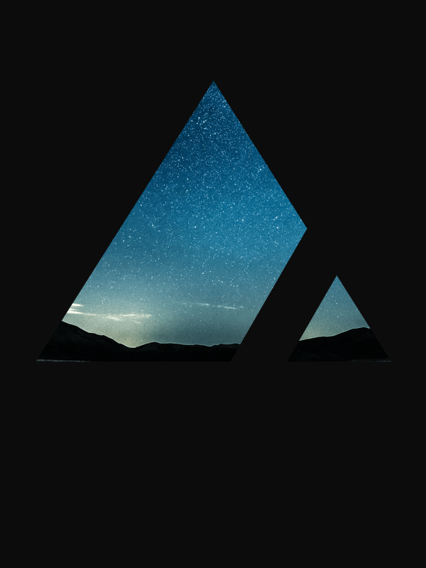 Triangle Sky T-Shirt - Decorate View