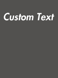 Thumbnail for Personalized T-Shirt - Asphalt - Your Custom Text - Decorate View