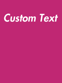 Thumbnail for Personalized T-Shirt - Berry - Your Custom Text - Decorate View