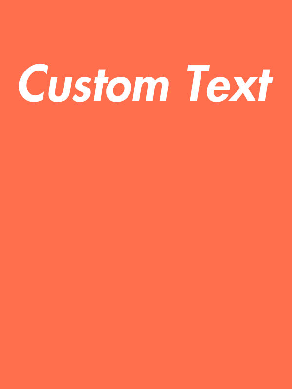 Personalized T-Shirt - Heather Orange - Your Custom Text - Decorate View