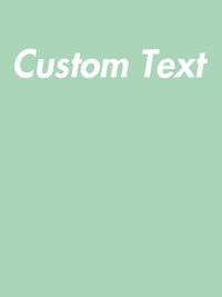 Thumbnail for Personalized T-Shirt - Heather Prism Mint - Your Custom Text - Decorate View