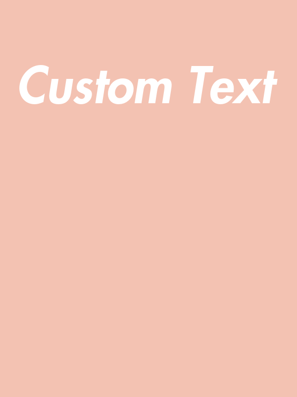Personalized T-Shirt - Heather Prism Peach - Your Custom Text - Decorate View