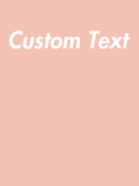 Thumbnail for Personalized T-Shirt - Heather Prism Peach - Your Custom Text - Decorate View