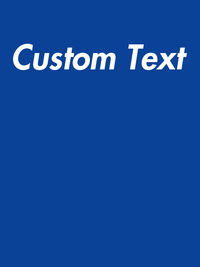 Thumbnail for Personalized T-Shirt - Heather True Royal - Your Custom Text - Decorate View