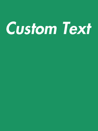 Thumbnail for Personalized T-Shirt - Kelly Green - Your Custom Text - Decorate View