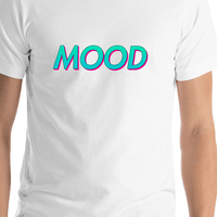 Thumbnail for Personalized T-Shirt - White - Shirt Close-Up View