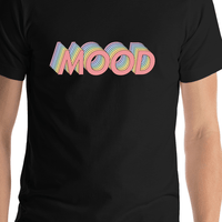 Thumbnail for Personalized T-Shirt - Black - Shirt Close-Up View