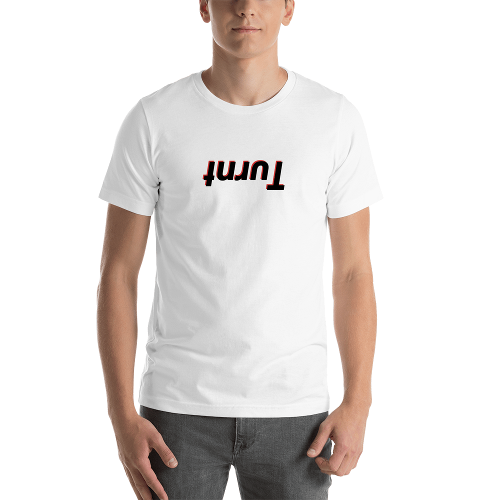 Turnt T-Shirt - White - Shirt View