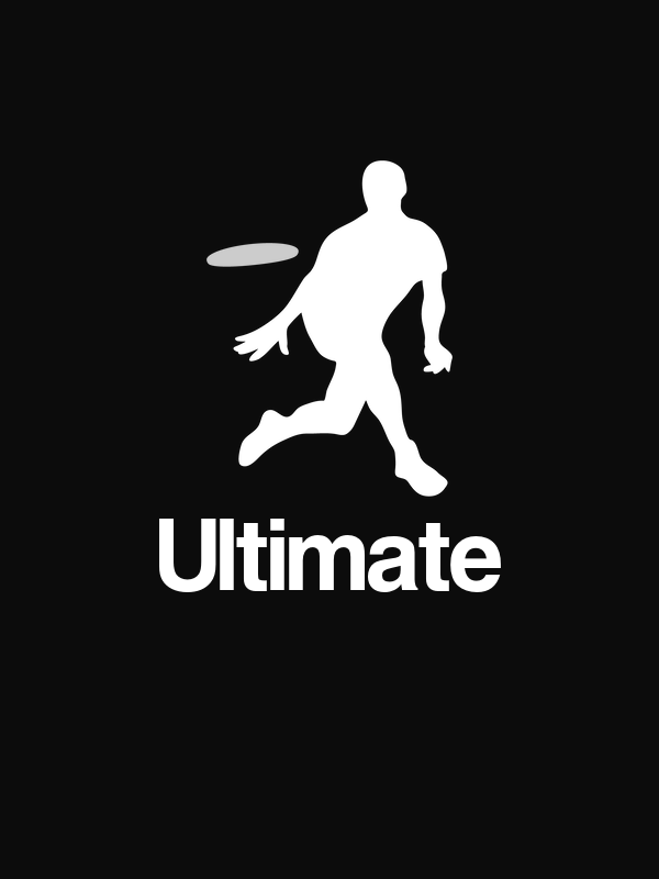 Personalized Ultimate Frisbee T-Shirt - Black - Decorate View