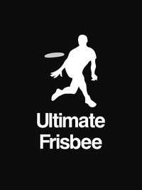 Thumbnail for Personalized Ultimate Frisbee T-Shirt - Black - Decorate View