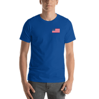 Thumbnail for United States of America Flag T-Shirt - Blue - Shirt View