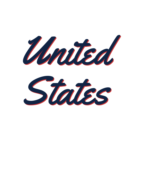 Personalized United States T-Shirt - White - Decorate View