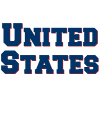 Thumbnail for Personalized United States T-Shirt - White - Decorate View