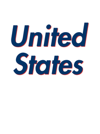 Thumbnail for Personalized United States T-Shirt - White - Decorate View