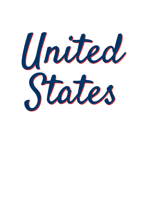 Personalized United States T-Shirt - White - Decorate View