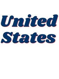 Thumbnail for Personalized United States T-Shirt - White - Decorate View