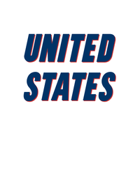 Thumbnail for Personalized United States T-Shirt - White - Decorate View