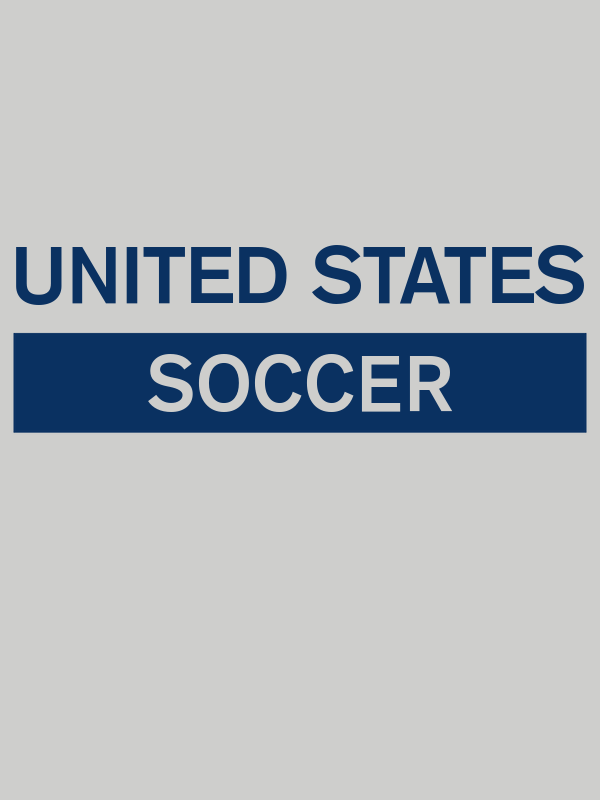 United States Soccer T-Shirt - Grey - Decorate View