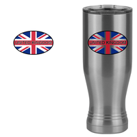 Thumbnail for United Kingdom Pilsner Tumbler (20 oz) - England - Design View