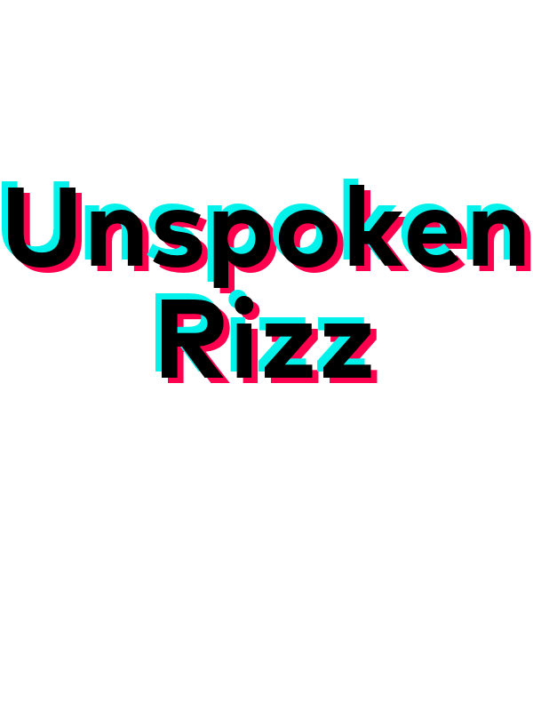 Unspoken Rizz T-Shirt - White - TikTok Trends - Decorate View