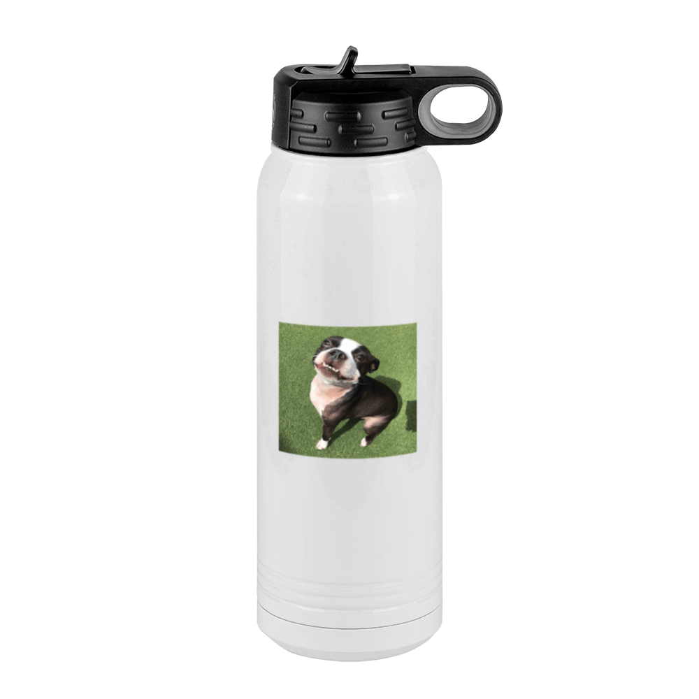 Photo Upload Water Bottle (30 oz) - Square Image - Right View