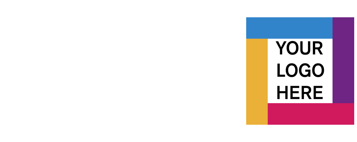 Upload Your Logo Water Bottle (30 oz) - Square Logo - Graphic View