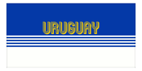 Thumbnail for Personalized Uruguay Beach Towel - Front View
