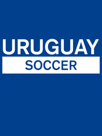 Thumbnail for Uruguay Soccer T-Shirt - Blue - Decorate View