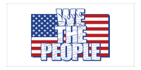 Thumbnail for USA Beach Towel - We The People - Flag - Front View