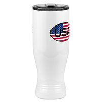 Thumbnail for USA Pilsner Tumbler (20 oz) - England - Front Right View