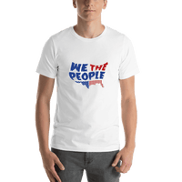 Thumbnail for USA T-Shirt - White - We The People - Map - Shirt View