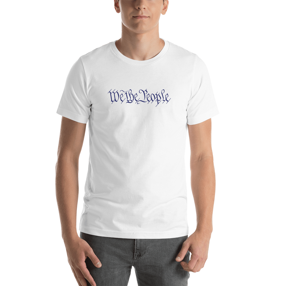 USA T-Shirt - White - We The People - Shirt View