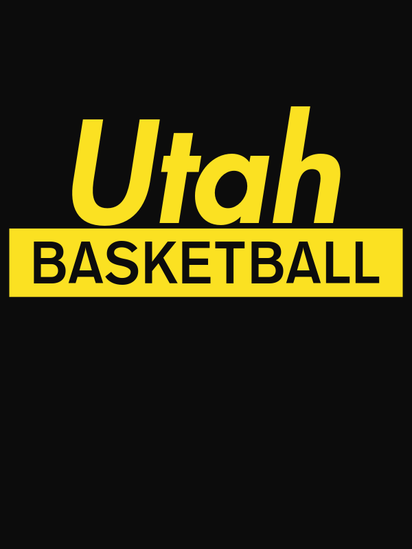 Utah Basketball T-Shirt - Black - Decorate View