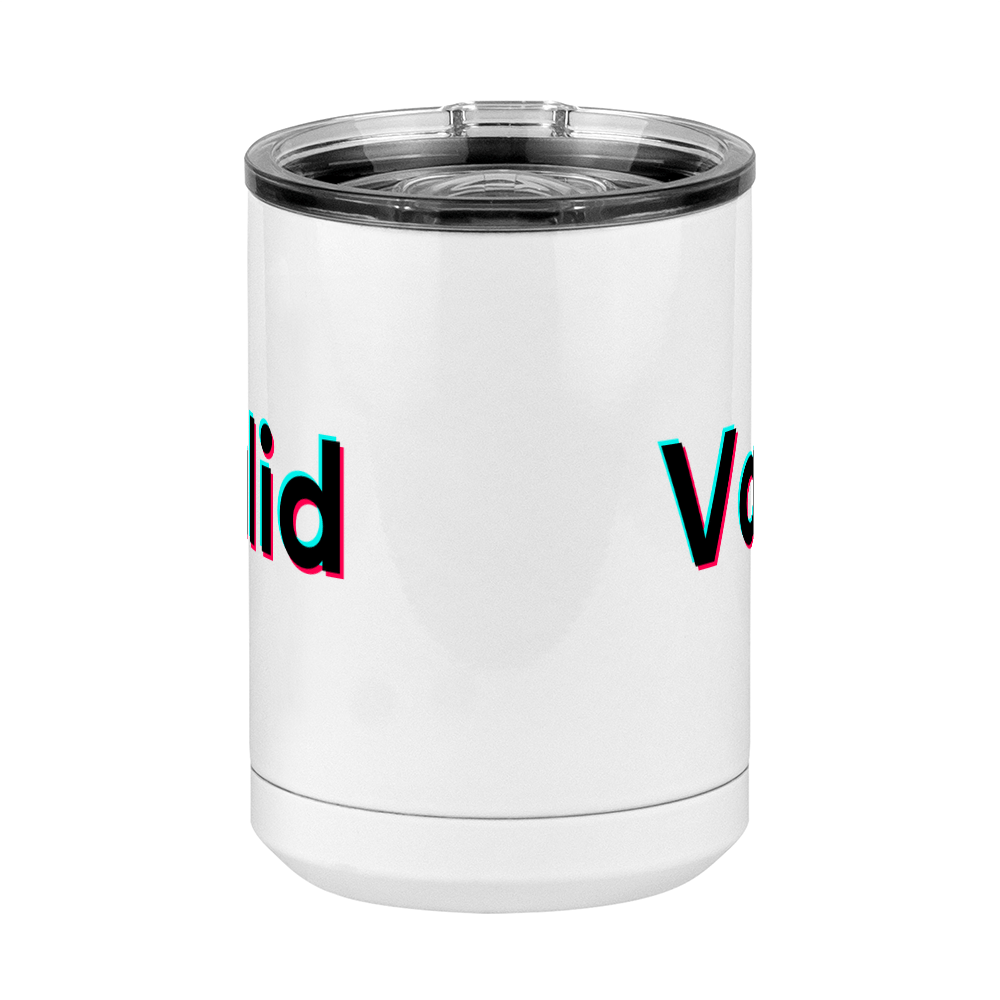 Valid Coffee Mug Tumbler with Handle (15 oz) - TikTok Trends - Front View