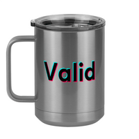Thumbnail for Valid Coffee Mug Tumbler with Handle (15 oz) - TikTok Trends - Left View