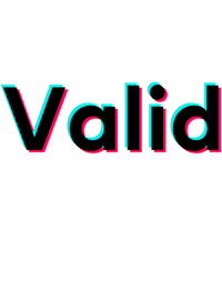 Thumbnail for Valid T-Shirt - White - TikTok Trends - Decorate View